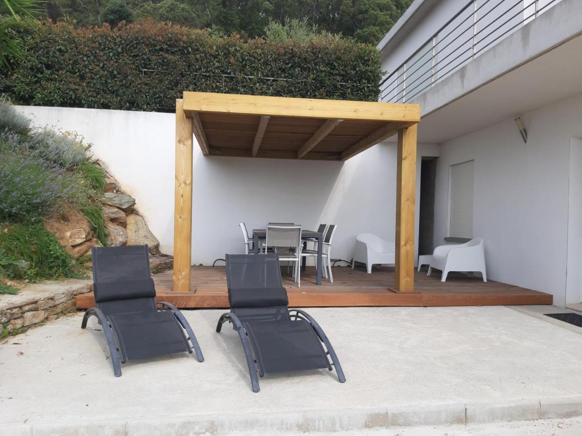 T2 Calme Avec Vue Mer Et Borne De Recharge Sur Demande Bastia  Eksteriør billede